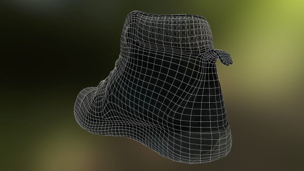 16 low poly boots
