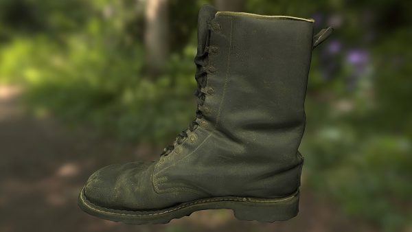 16 low poly boots