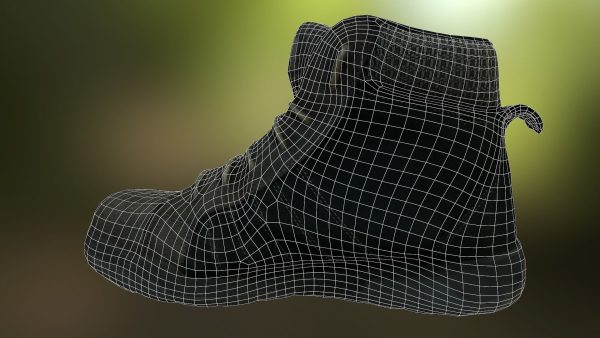 16 low poly boots