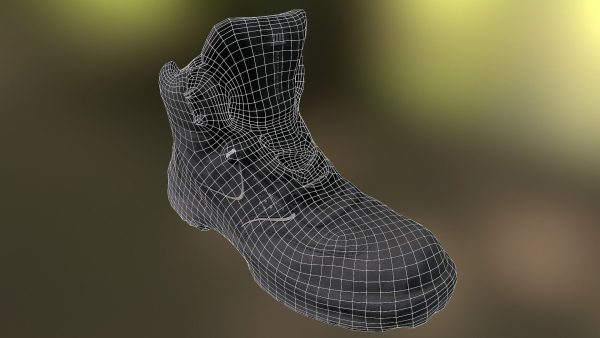 16 low poly boots