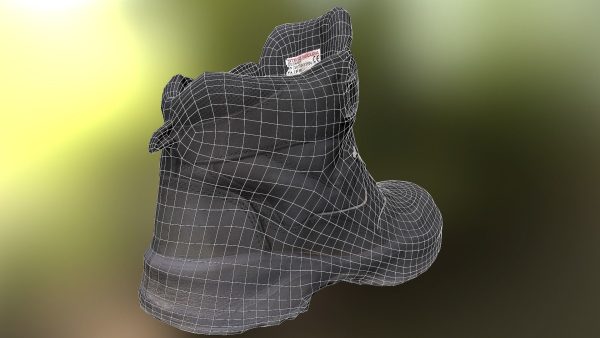 16 low poly boots