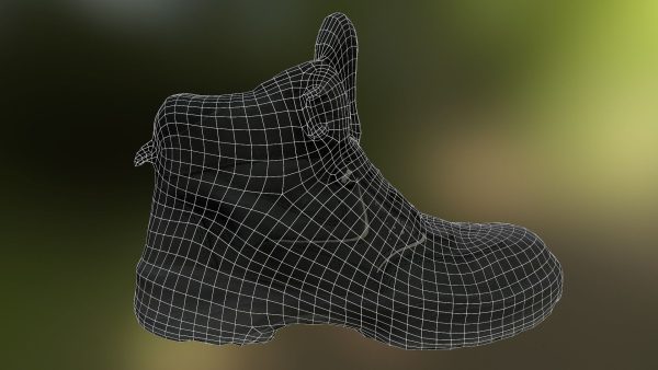 16 low poly boots