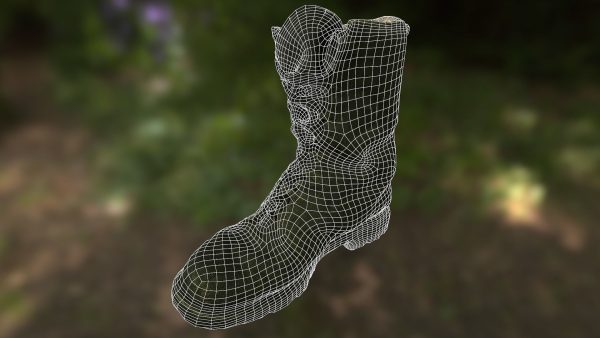 16 low poly boots