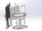 18 head rotary filling machine