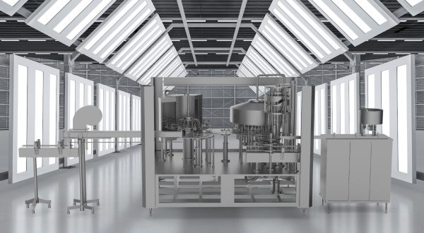 18 head rotary filling machine