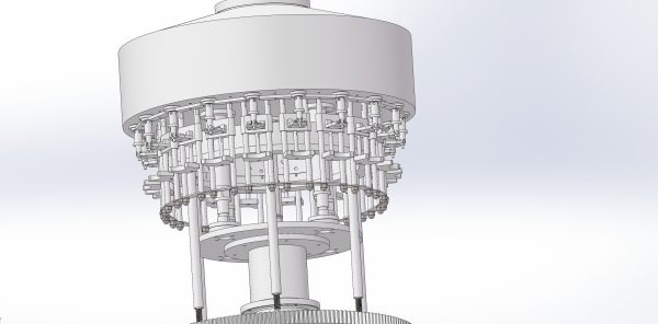 18 head rotary filling machine