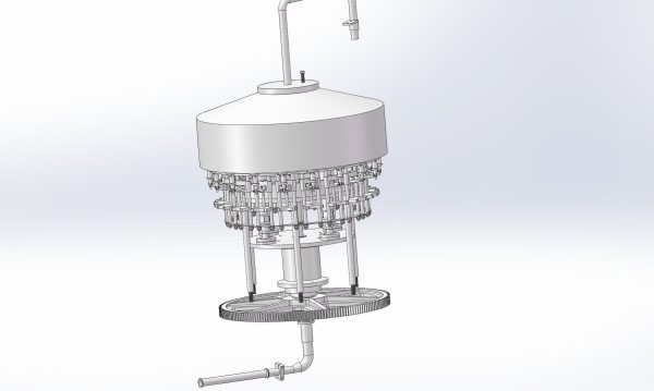 18 head rotary filling machine