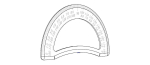 180 Degree Protractor 15cm