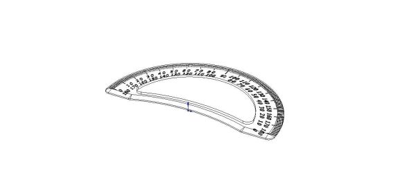 180 Degree Protractor 15cm