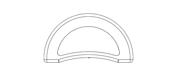 180 Degree Protractor 15cm