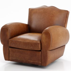 1940s-french-mustache-leather-club-swivel-chair-3d-model
