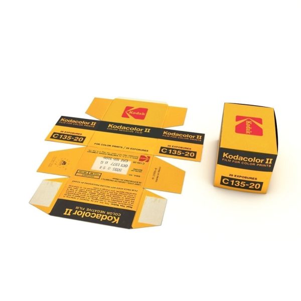 1977 Kodacolor II C 135-20 Color Negative Film Box