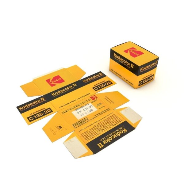 1977 Kodacolor II C 135-20 Color Negative Film Box