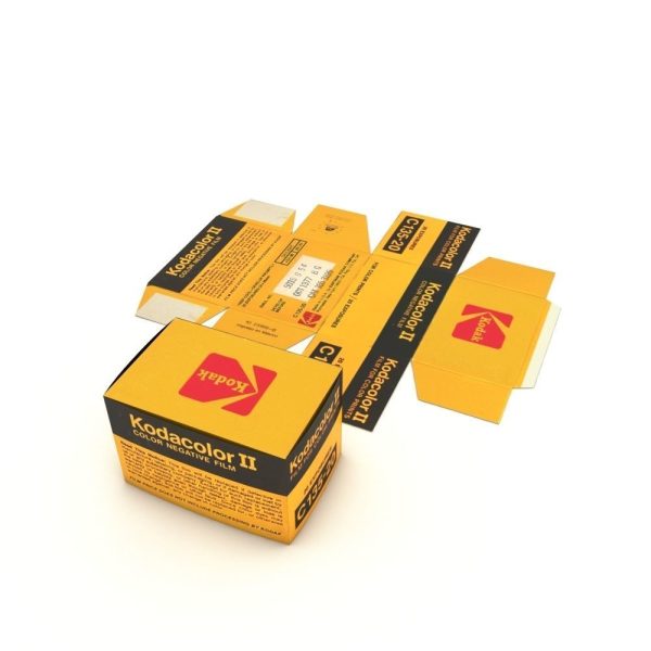 1977 Kodacolor II C 135-20 Color Negative Film Box