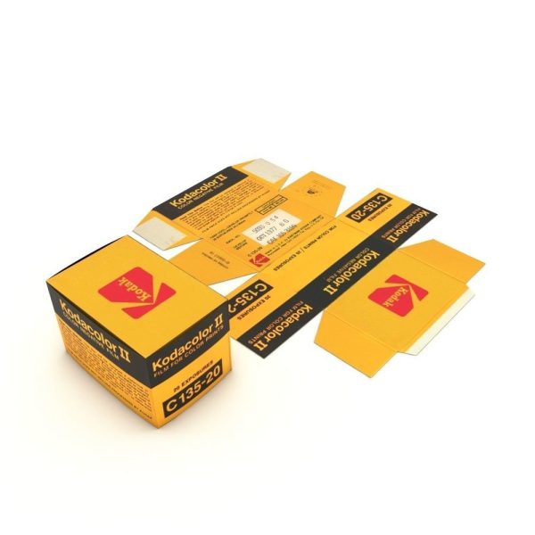 1977 Kodacolor II C 135-20 Color Negative Film Box