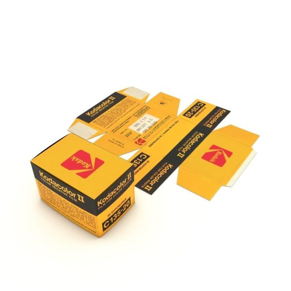 1977 Kodacolor II C 135-20 Color Negative Film Box