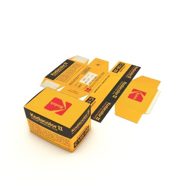 1977 Kodacolor II C 135-20 Color Negative Film Box