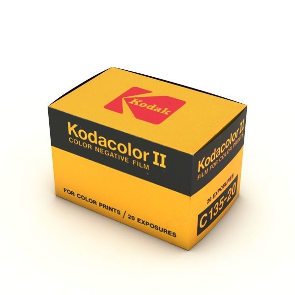 1977 Kodacolor II C 135-20 Color Negative Film Box
