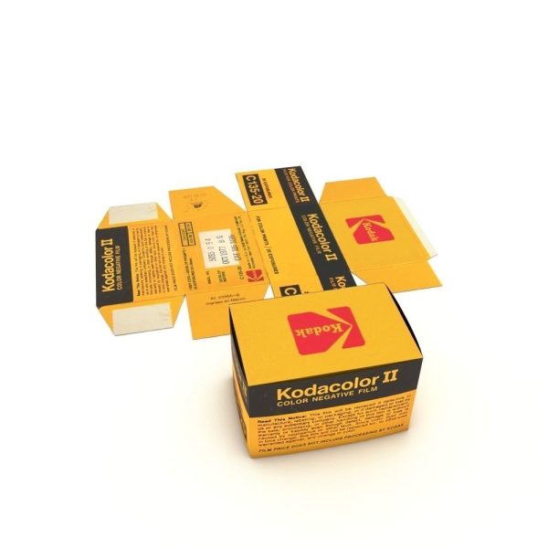 1977 Kodacolor II C 135-20 Color Negative Film Box
