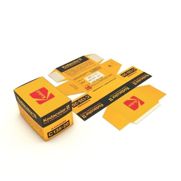 1977 Kodacolor II C 135-20 Color Negative Film Box