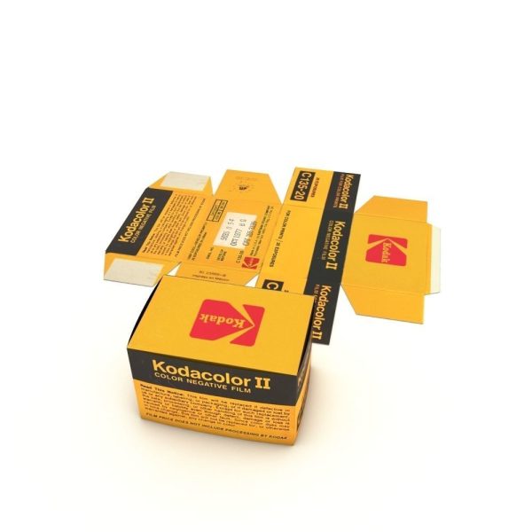 1977 Kodacolor II C 135-20 Color Negative Film Box