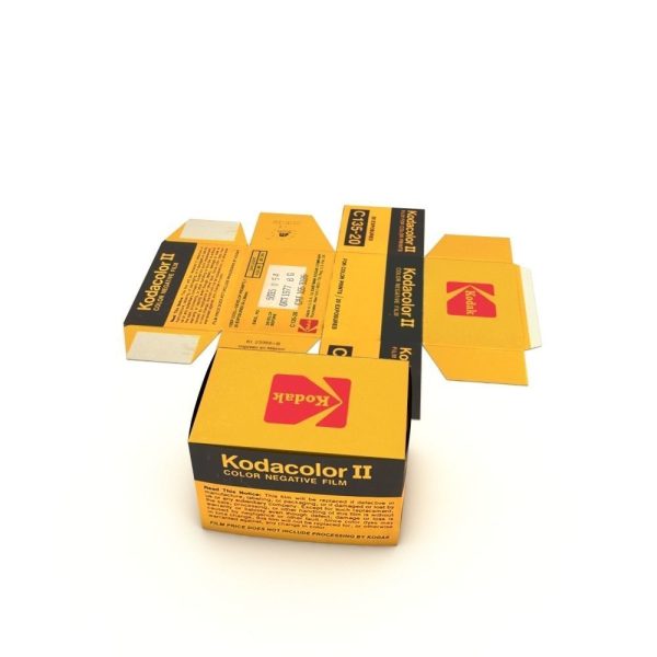1977 Kodacolor II C 135-20 Color Negative Film Box