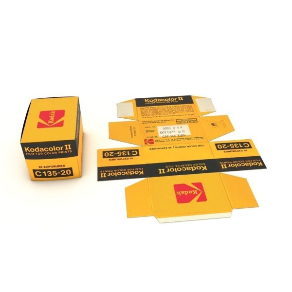 1977 Kodacolor II C 135-20 Color Negative Film Box