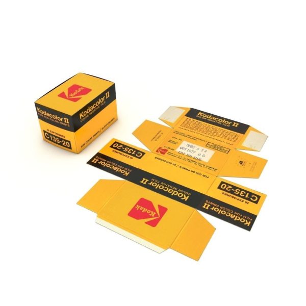 1977 Kodacolor II C 135-20 Color Negative Film Box