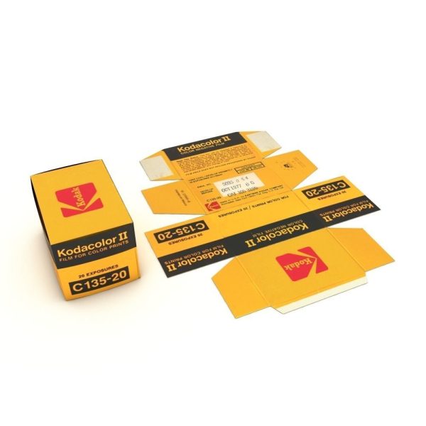 1977 Kodacolor II C 135-20 Color Negative Film Box