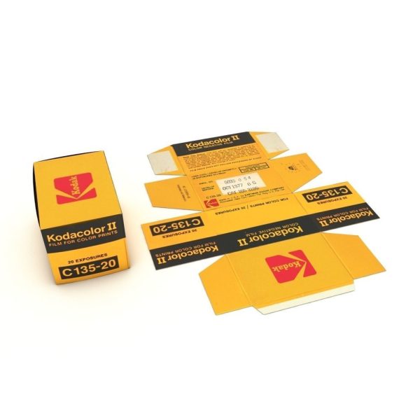 1977 Kodacolor II C 135-20 Color Negative Film Box