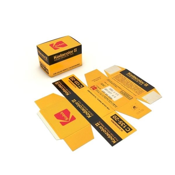1977 Kodacolor II C 135-20 Color Negative Film Box