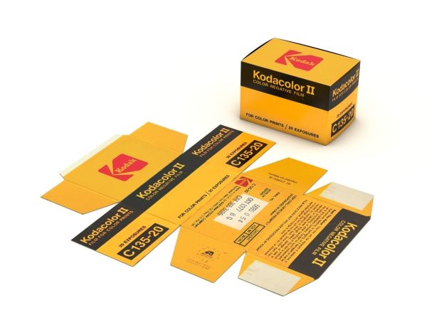 1977 Kodacolor II C 135-20 Color Negative Film Box