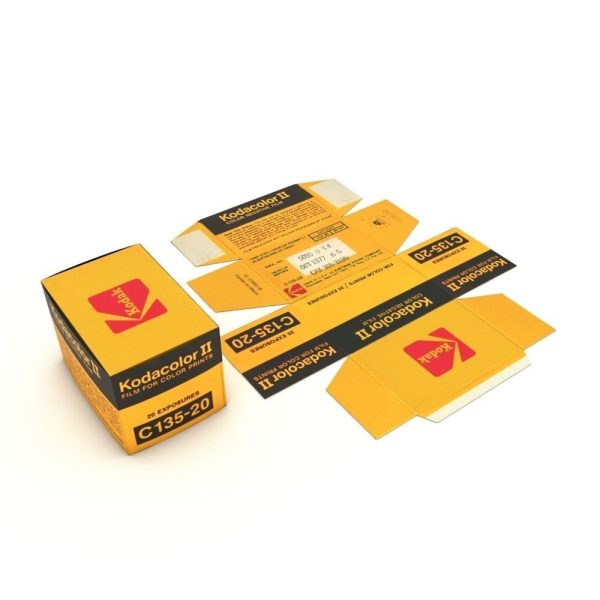 1977 Kodacolor II C 135-20 Color Negative Film Box