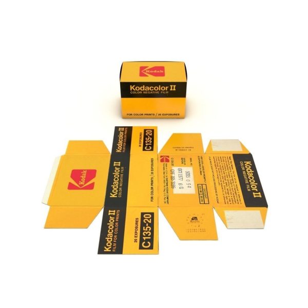 1977 Kodacolor II C 135-20 Color Negative Film Box