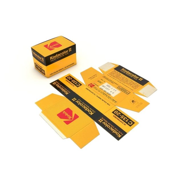 1977 Kodacolor II C 135-20 Color Negative Film Box