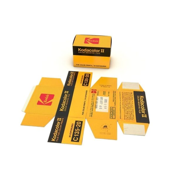 1977 Kodacolor II C 135-20 Color Negative Film Box