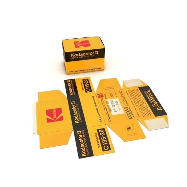 1977 Kodacolor II C 135-20 Color Negative Film Box