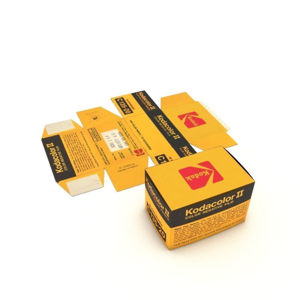 1977 Kodacolor II C 135-20 Color Negative Film Box
