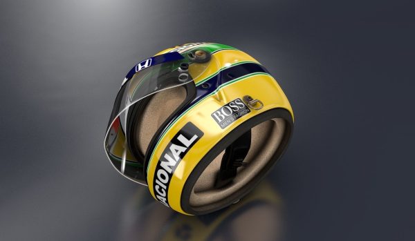 1988 Ayrton Senna Championschip Race Helmet