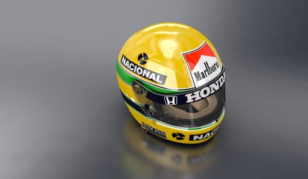 1988 Ayrton Senna Championschip Race Helmet