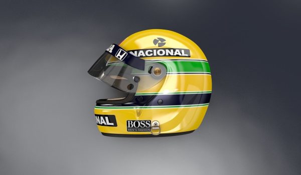 1988 Ayrton Senna Championschip Race Helmet