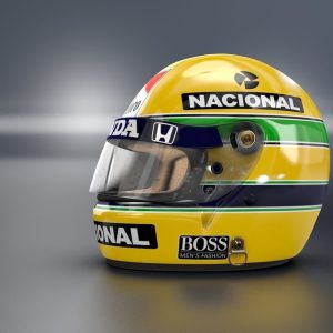 1988 Ayrton Senna Championschip Race Helmet