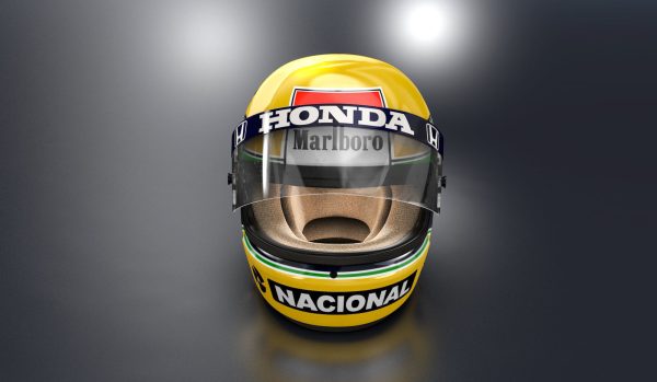 1988 Ayrton Senna Championschip Race Helmet