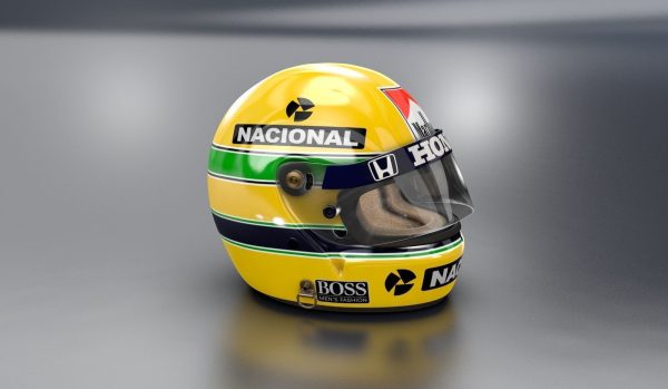 1988 Ayrton Senna Championschip Race Helmet