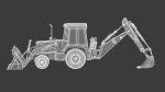 1995 John Deere 410D Backhoe