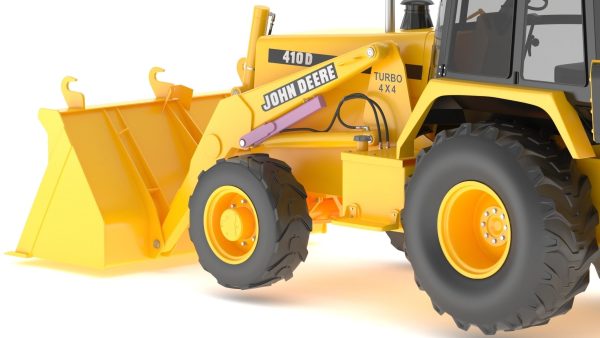 1995 John Deere 410D Backhoe