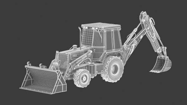 1995 John Deere 410D Backhoe