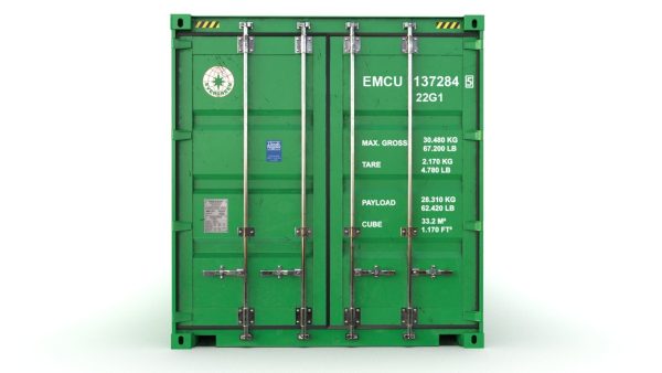 20 feet EVERGREEN standard shipping container