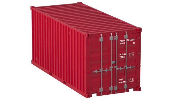 20 ft Container Red