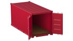 20 ft Container Red